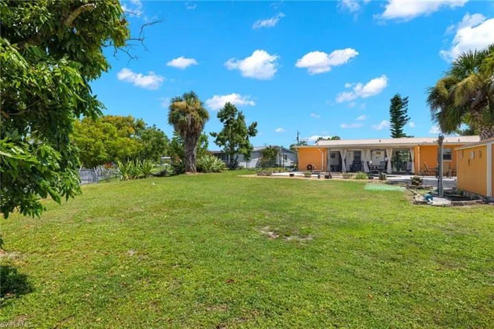 View of yard featuring a patio area