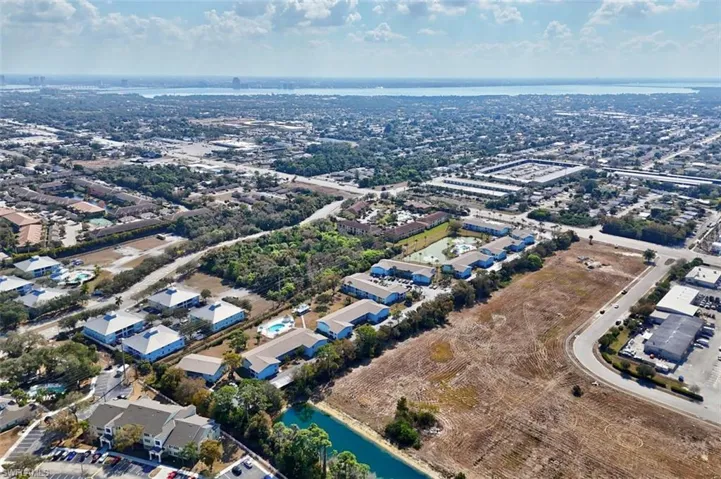 Aerial overview of property's location