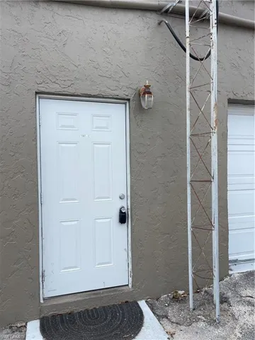 View of entrance to property