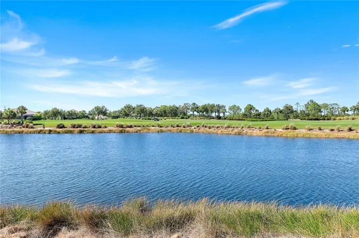 View from the back lanai - 7th Fairway and green.