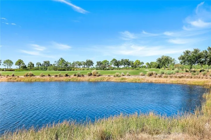 View of the 7th hole from the back of the home.