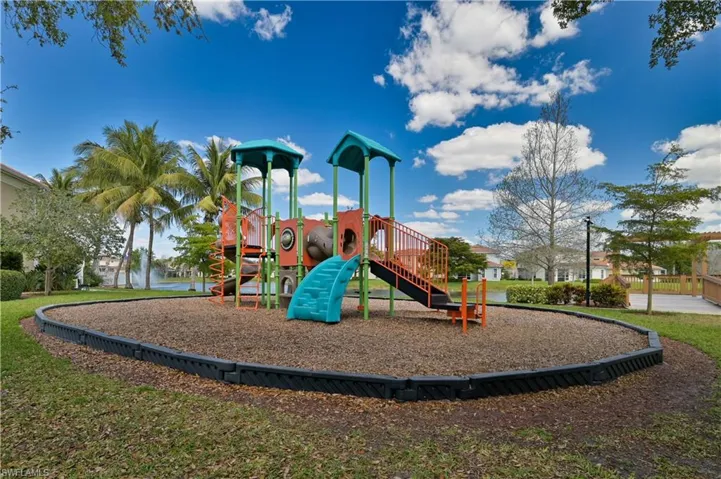 View of community playground
