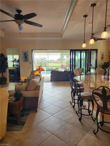 View through Foyer