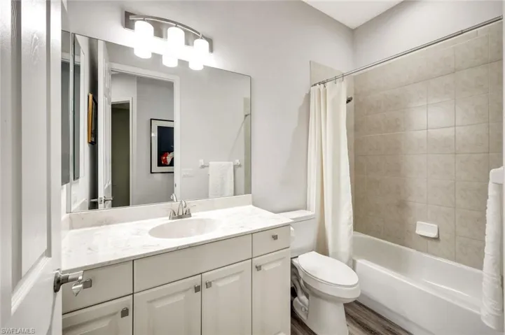 Guest Bathroom with new Vanity Top.