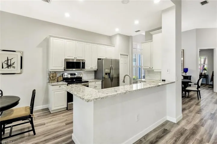 Modern Quartz Kitchen with New Appliances