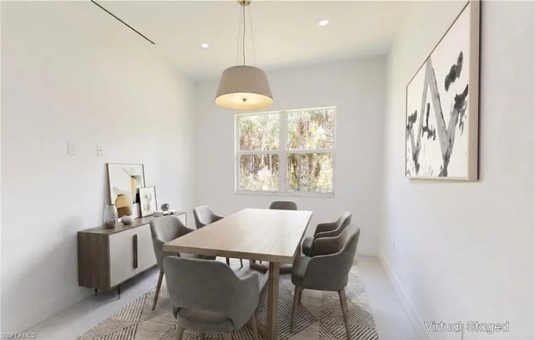 Option Dining - Virtual Staged