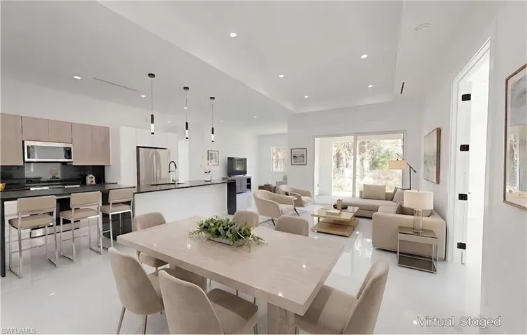 Great room - Virtual Staged