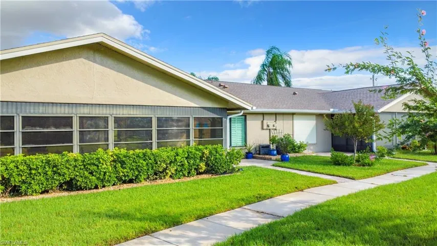 Take the sidewalk out your backdoor to the community pool