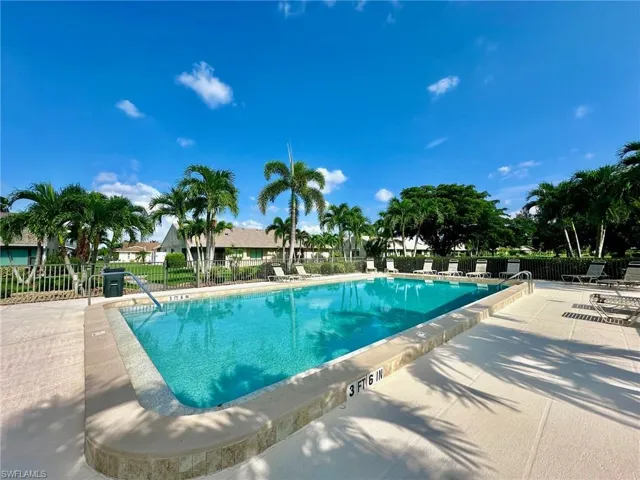 Heated community pool
