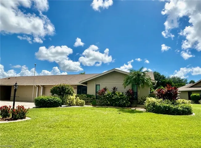 Spacious yard