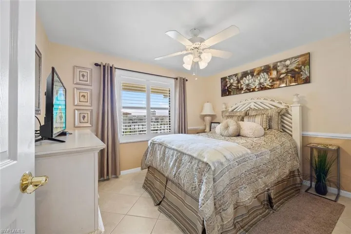 Guest bedroom with generous closet.