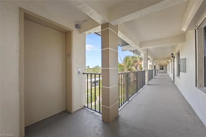 Elevators near unit.