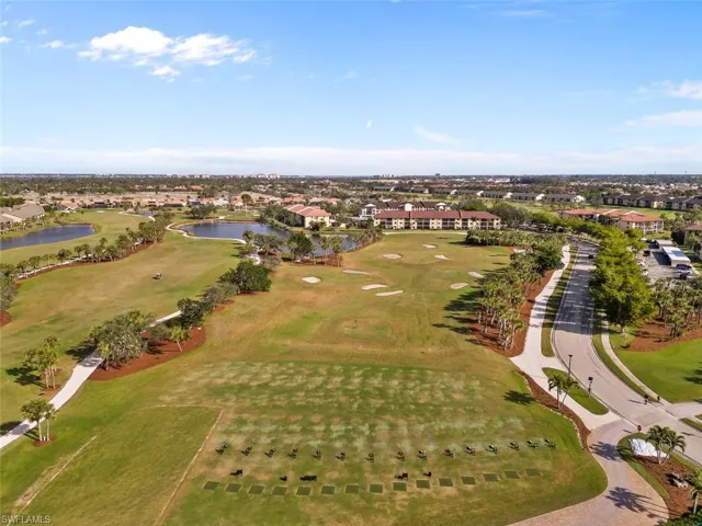 Driving range.