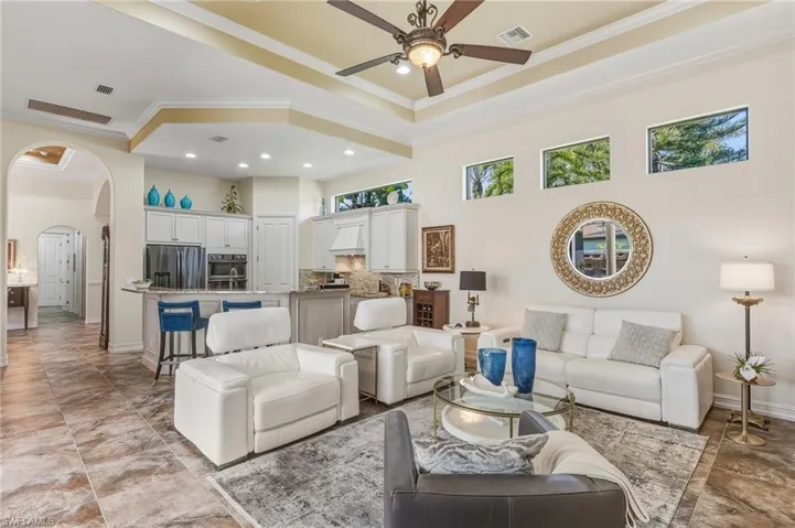 Family Room opens to kitchen