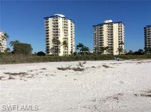 View of buildings from beach