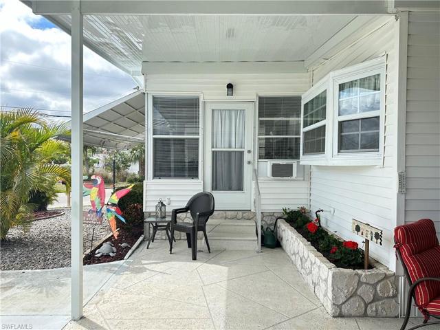 New covered patio