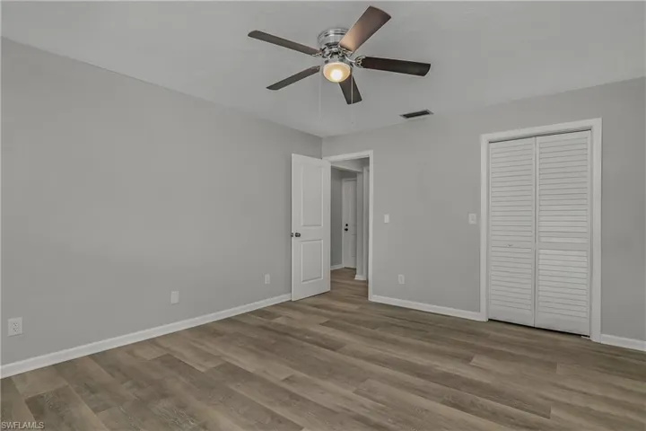Additional Bedroom views and generous closet space!