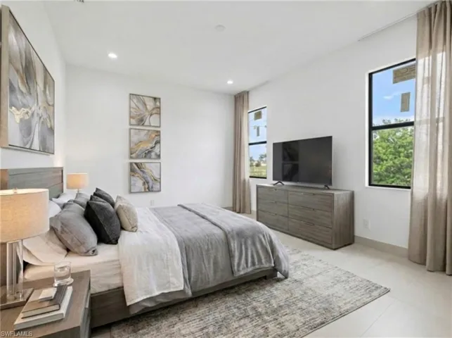 Master Bedroom virtually staged