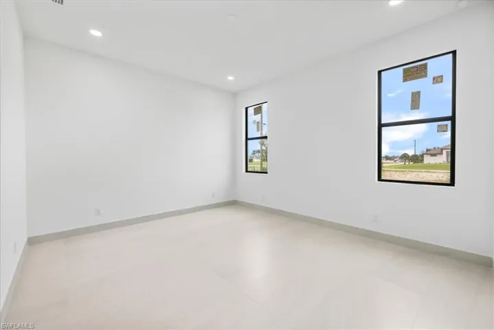 Master Bedroom with recessed lighting