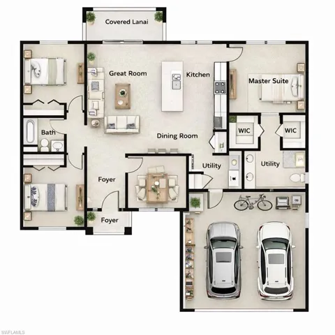 View of home floor plan