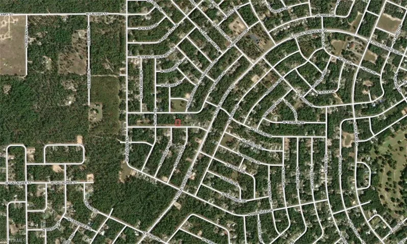 Aerial Map. Illustrating the property's location within its geographical context