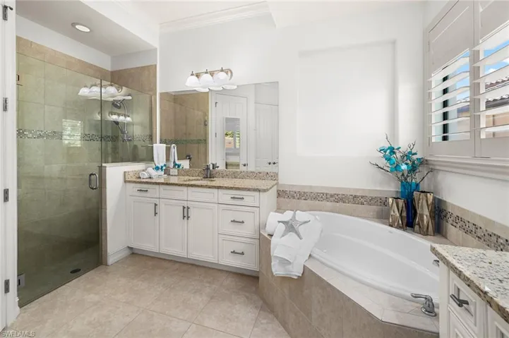 Primary Bath-Double Vanities-Glass Shower