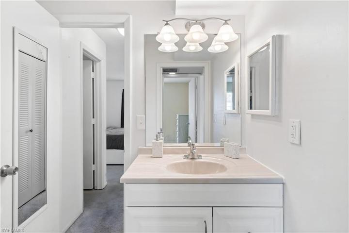 Single vanity.