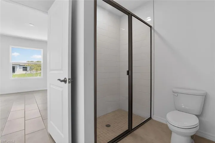Primary Bath-Photo description represents the model home of same floor plan.