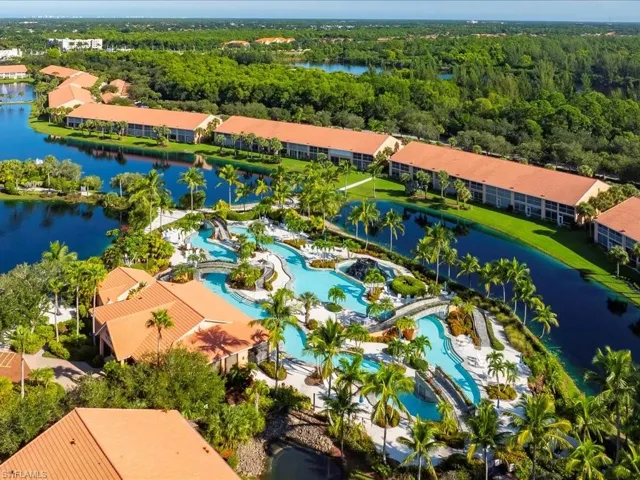 Bird's eye view of a large body of water