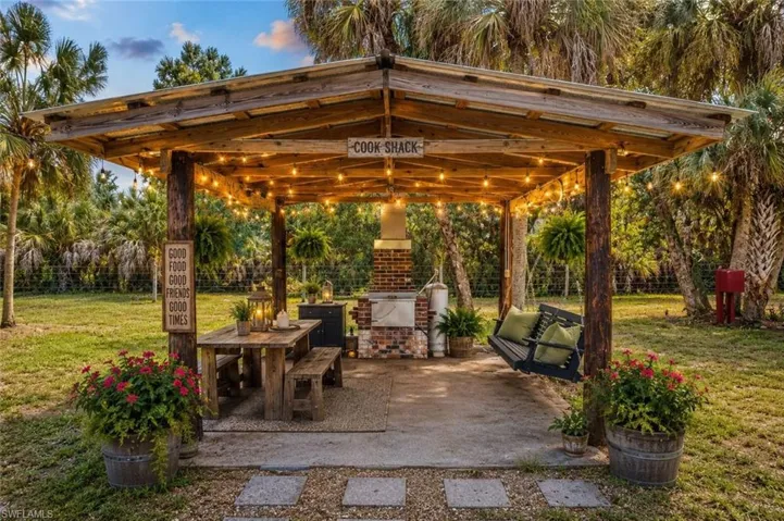 Virtually Staged Cook Shack - Perfect for Grilling Your Fresh Catch of the Day