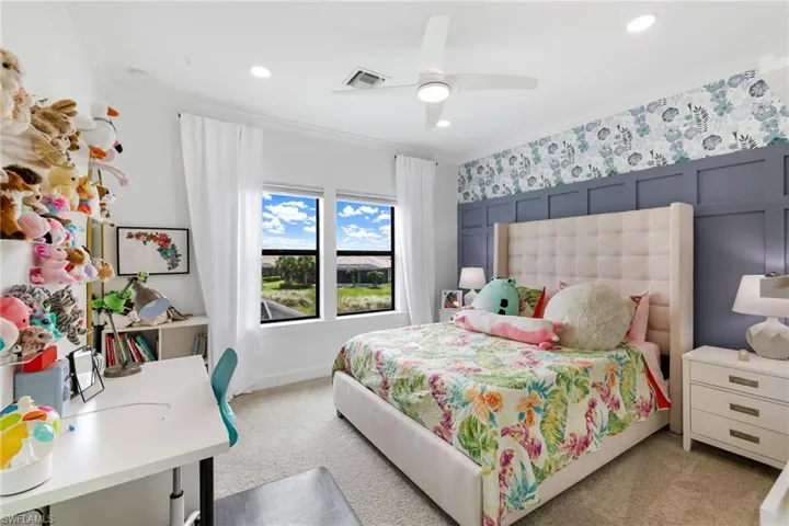 Bedroom 3 with Jack and Jill bathroom