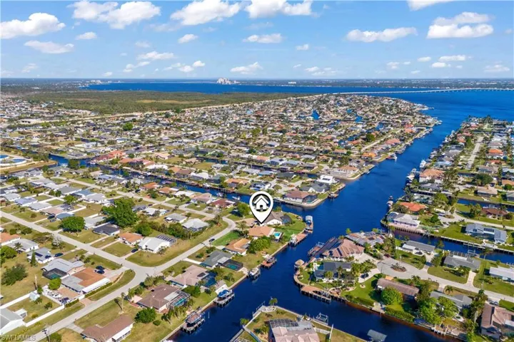 Viewed from above, the community blends natural beauty with thoughtful design, featuring water views, green spaces, and a welcoming layout.