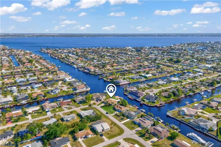 Stunning Aerial View with Direct Gulf Access and Breathtaking Open Water Vistas!
