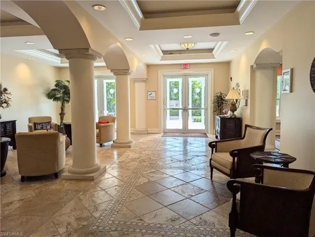 View of building lobby