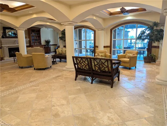 View of building lobby