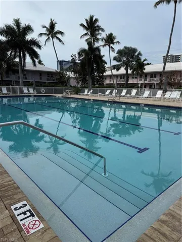 Community pool...largest on Marco!