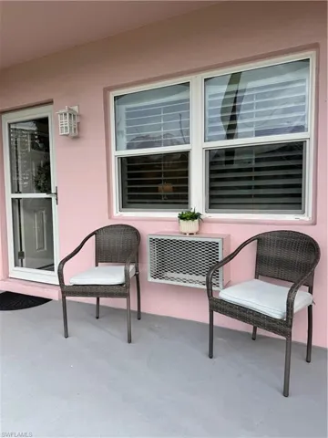 Sit outside your condo and enjoy a glass of wine....