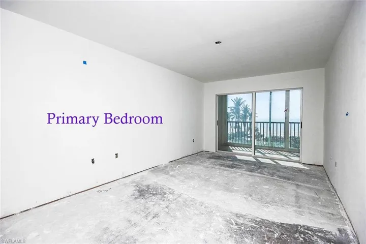View of spare room