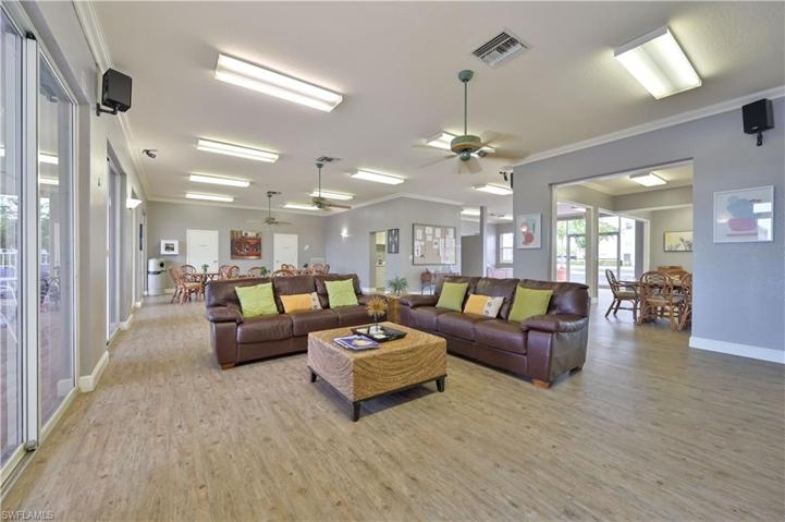 Enjoy the large screen TV with your neighbors or reserve the room for your own gathering.