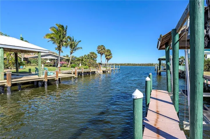 View from the dock
