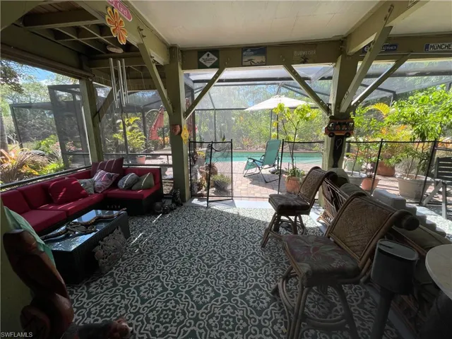 Large Screened Patio and Pool Area.