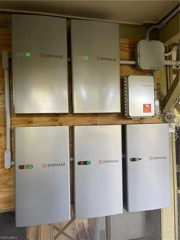 Solar & Battery System. This house can run off-grid!