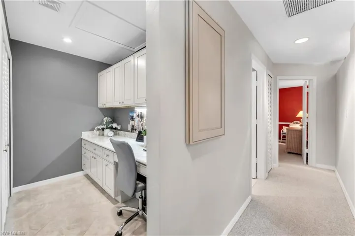 Flex Space for Laundry & Home Office Spot
