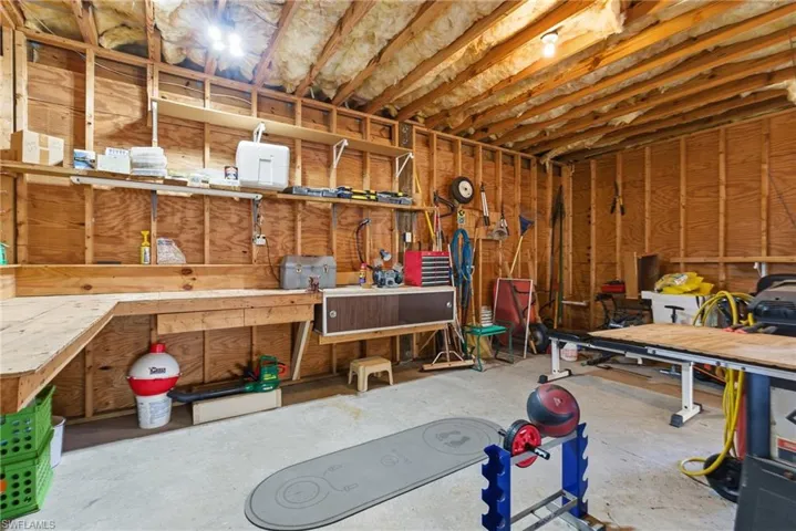 Workshop , exercise equipment