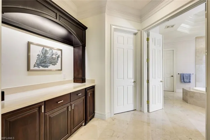 Two Large Walk-In Closets off Primary Suite Vestibule