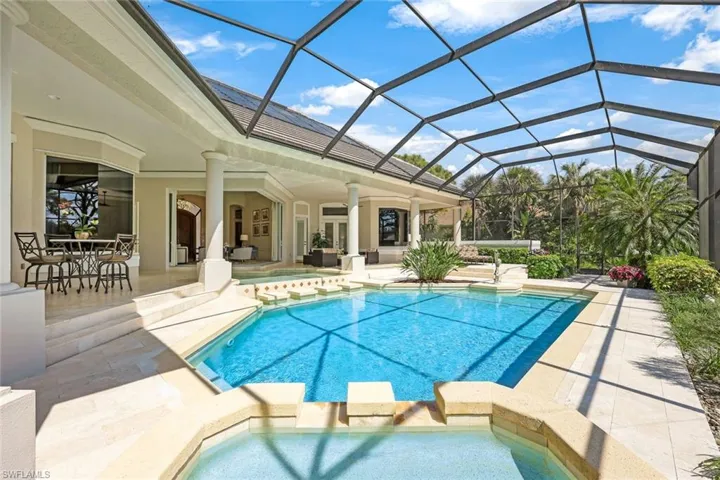 Sprawling Under-Roof Lanai Living w/ Marble Decking