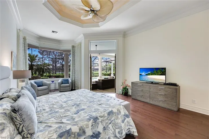 French Doors from Primary Suite to Lanai