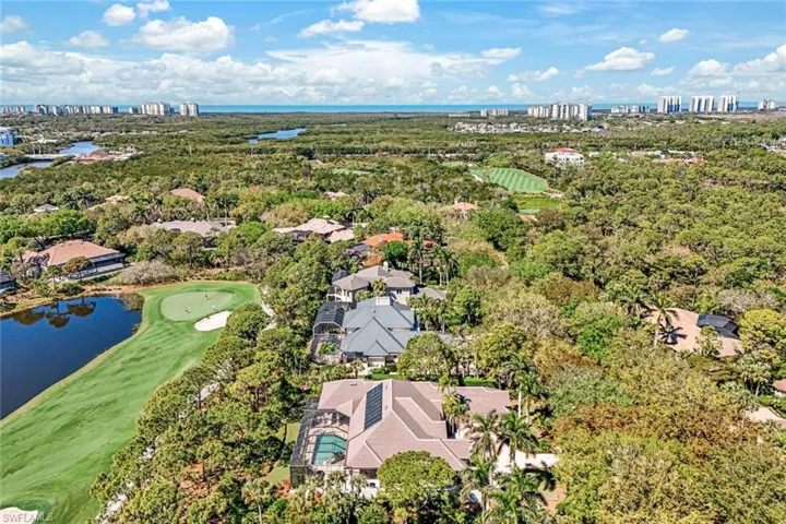 Aerial Perspective Towards the Gulf