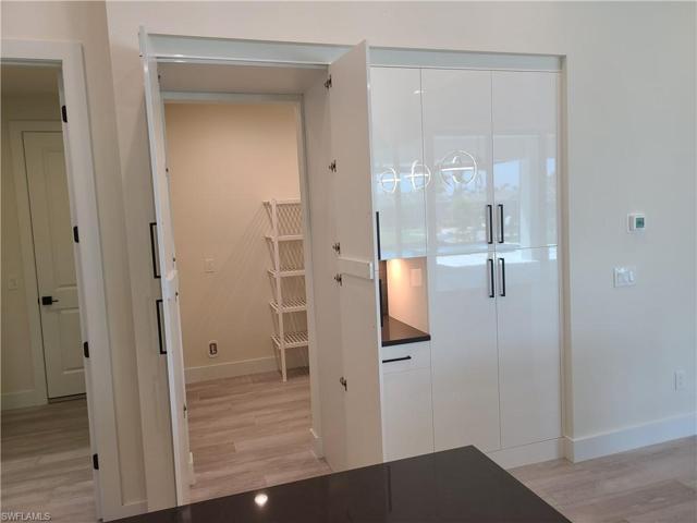 Hidden walk-in pantry