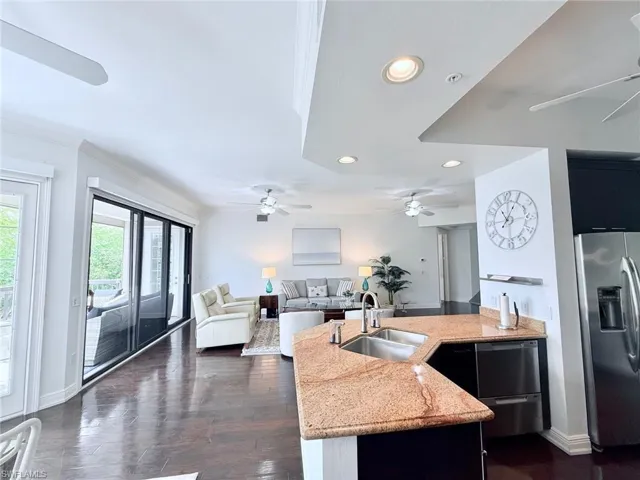 Bright open floor plan